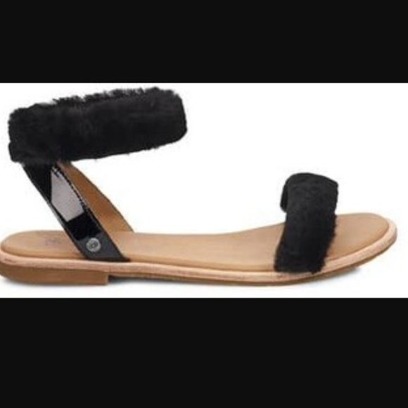 ugg fluff spring sandals
